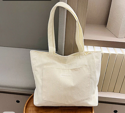 Corduroy shoulder bag - Daphne-Elly Rose