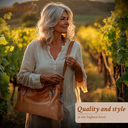 Sienna’s Graceful Allure | Elegant Shoulder Bag-Elly Rose