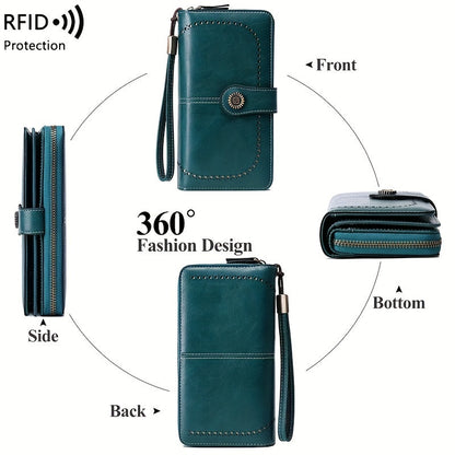ClassicID - Retro RFID travel wallet-Elly Rose