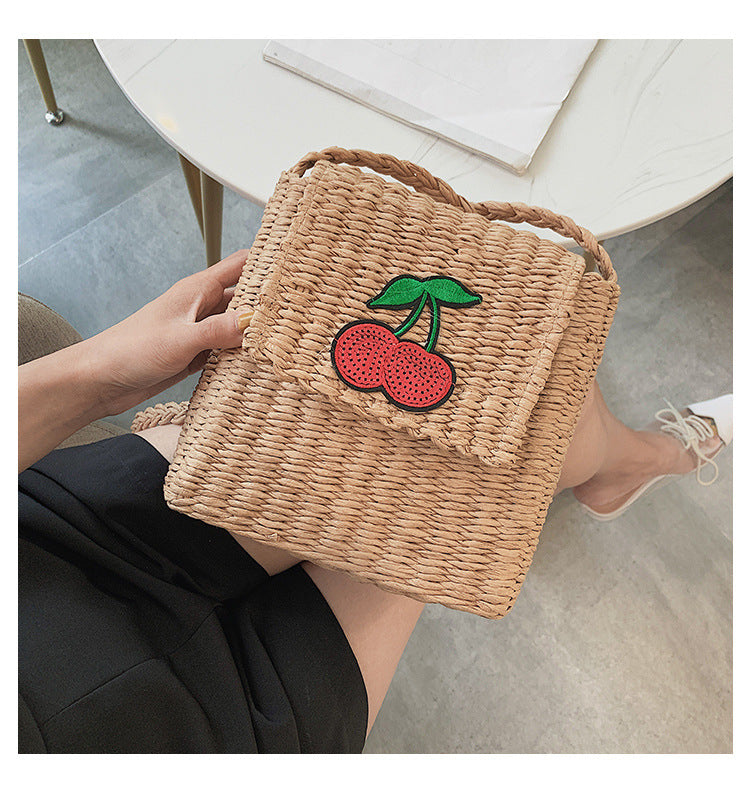 SoSun - Shoulder beach bag for women-Elly Rose