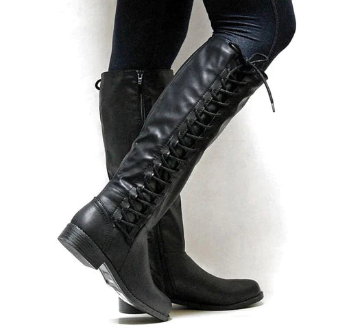 Acey - Bottes élégantes à lacets