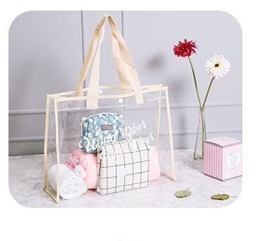 SoSun - Transparent PVC beach bag-Elly Rose