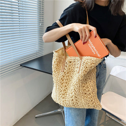 Sosun - Large woven bag-Elly Rose
