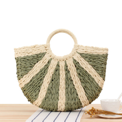 MiMona - Handmade Rattan Bag-Elly Rose