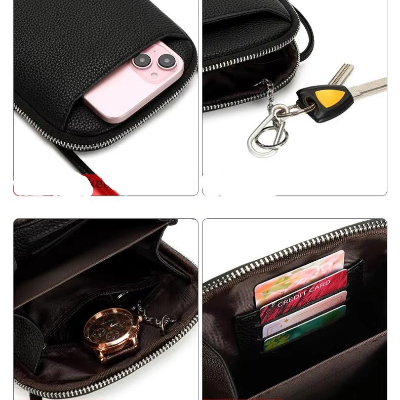 Amaryllis - Shoulder bag for cell phone-Elly Rose