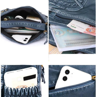 WeaveStyle - Shoulder bag with braided details-Elly Rose