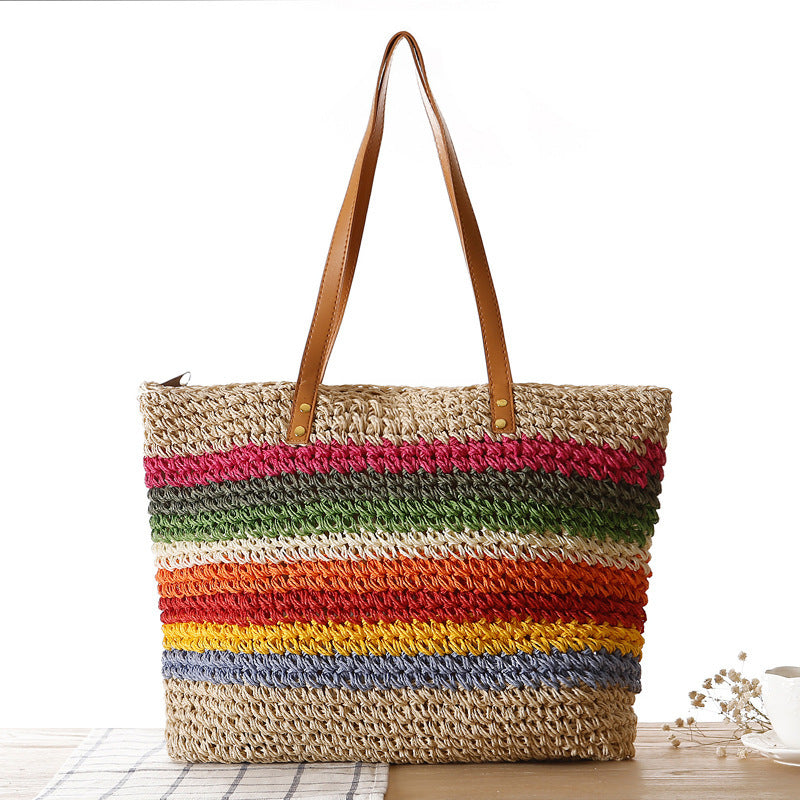 MiMona - Handmade Rattan Bag-Elly Rose