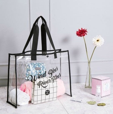 SoSun - Transparent PVC beach bag-Elly Rose