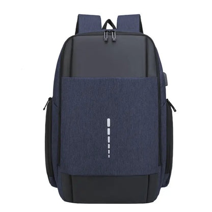 Nelson | Waterproof travel backpack for large laptop with USB port-Elly Rose