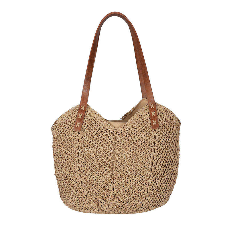 SoSun - Hollow beach bag in woven monofilament-Elly Rose