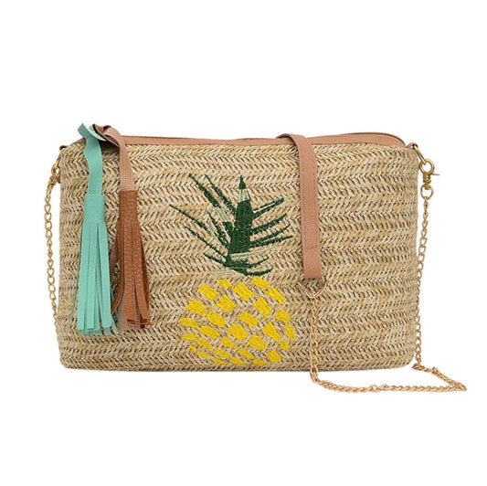 SoSun - Beach bag with tassels for women-Elly Rose
