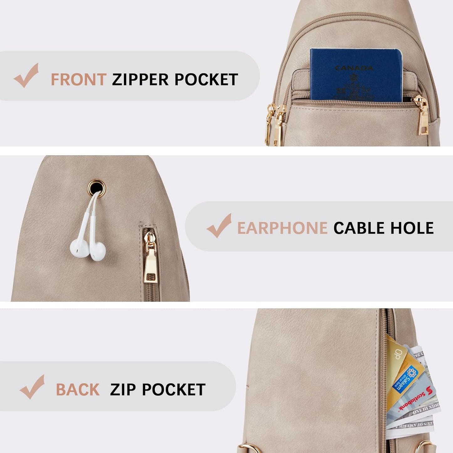 Jenneke - Elegant leather shoulder bag-Elly Rose