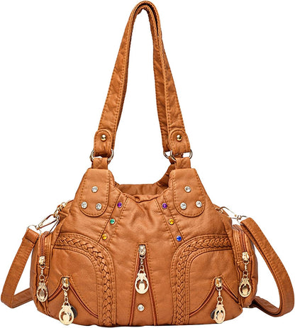 Adira - Elegant shoulder bag with multiple compartments-Elly Rose
