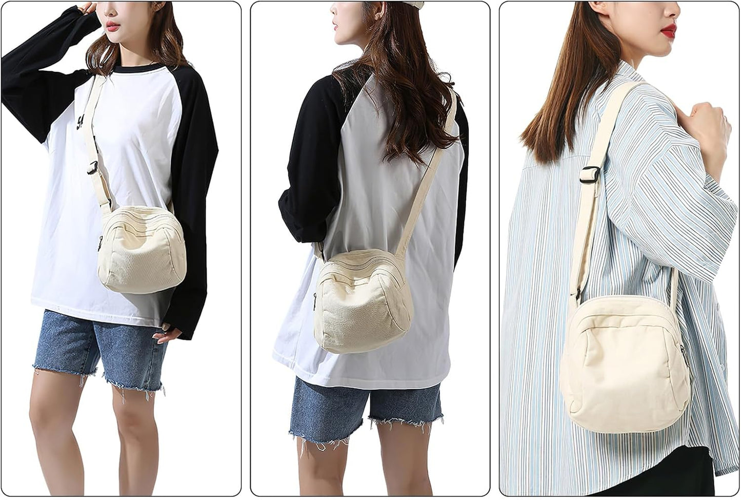 JourneyWay - Vintage canvas shoulder bag-Elly Rose