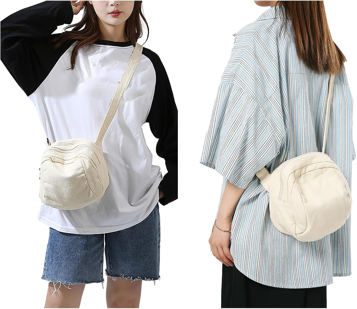 JourneyWay - Vintage canvas shoulder bag-Elly Rose