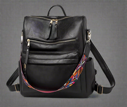 Zosia | Leather backpack-Elly Rose