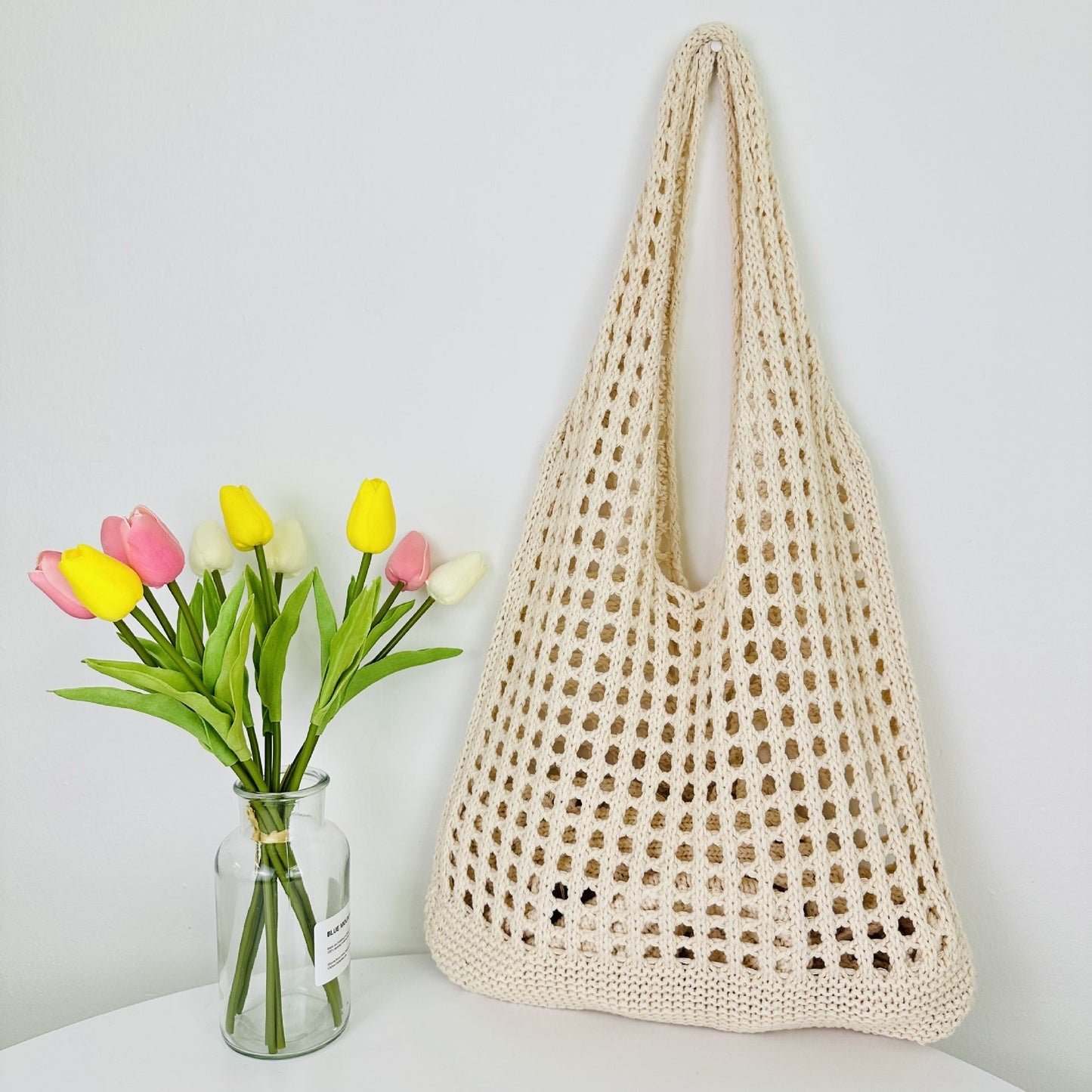 SoSun - Hollow knit bag-Elly Rose