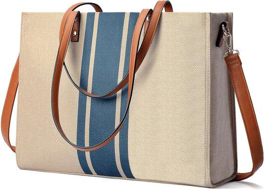 OrganizeEdge - Canvas laptop bag-Elly Rose