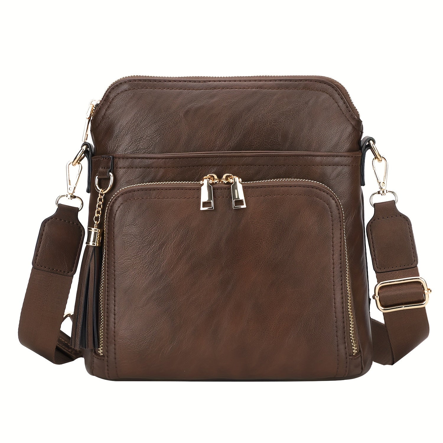 CharmGuard - Anti-theft shoulder bag with tassels-Elly Rose