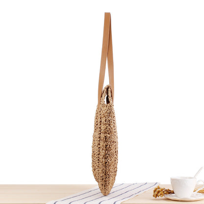 MiMona - Straw Handbag-Elly Rose