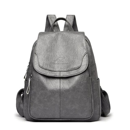 Leilani - Secure Leather Backpack for Elegant Women-Elly Rose