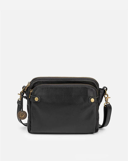 Leather shoulder bag-Elly Rose