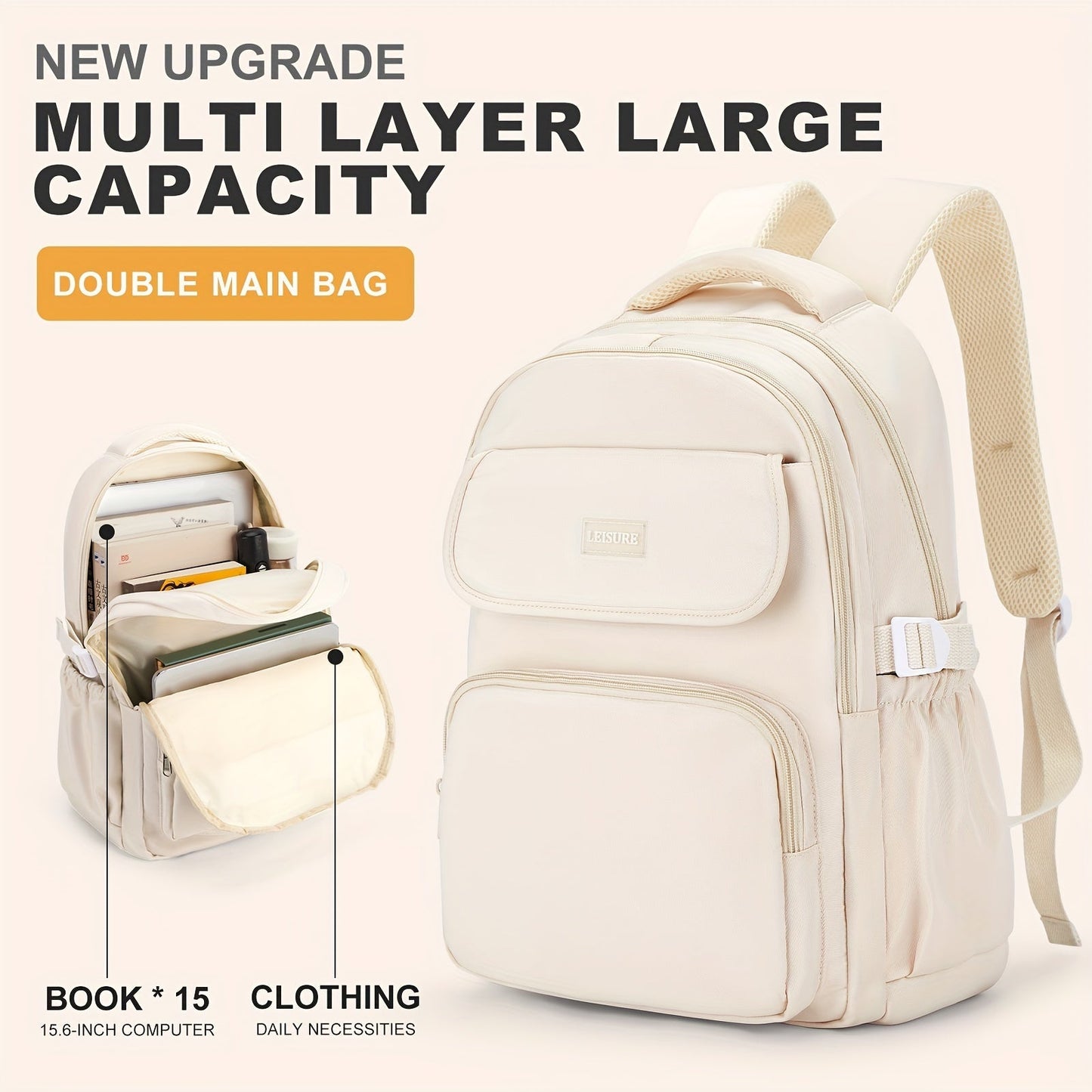 Spencer | Laptop Backpack : Transport your world-Elly Rose