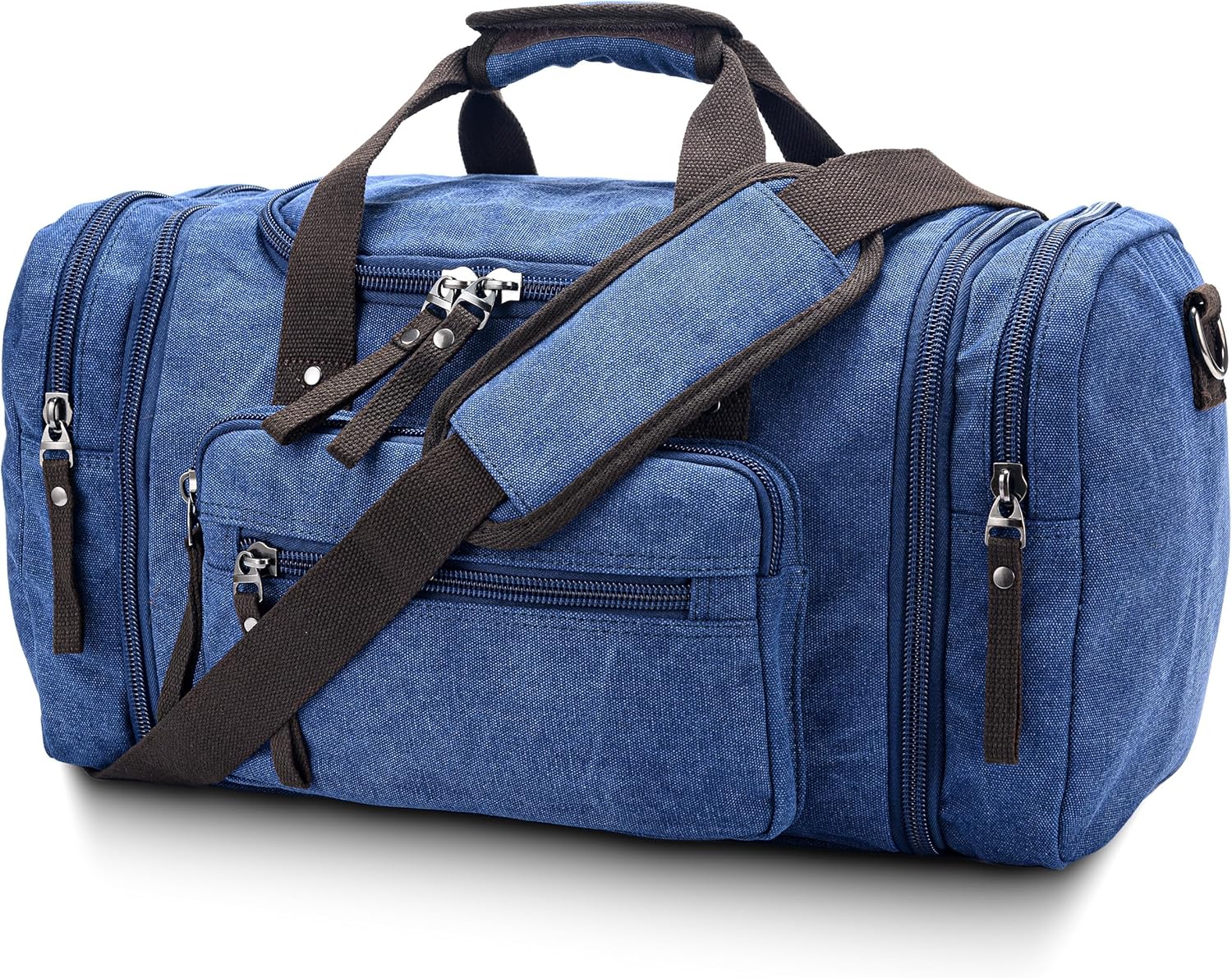 FlexVoyager - Expandable canvas weekend bag-Elly Rose