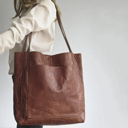 Women's leather handbag - Averie-Elly Rose