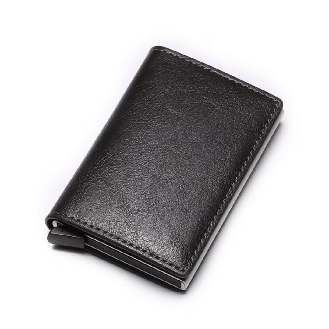 Card holder with aluminium money clip | Compact and practical-Elly Rose