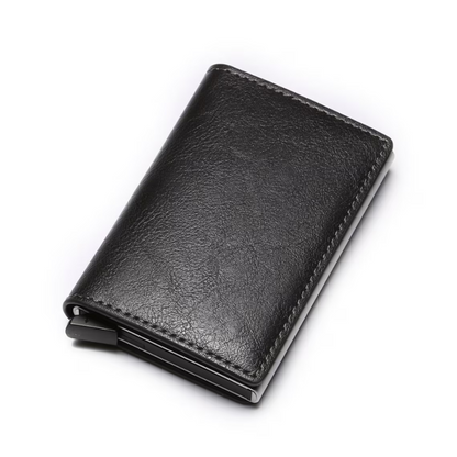 Card holder with aluminium money clip | Compact and practical-Elly Rose
