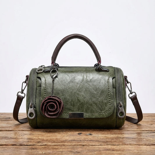 Sofie - Vintage leather handbag for women - Elegant and durable