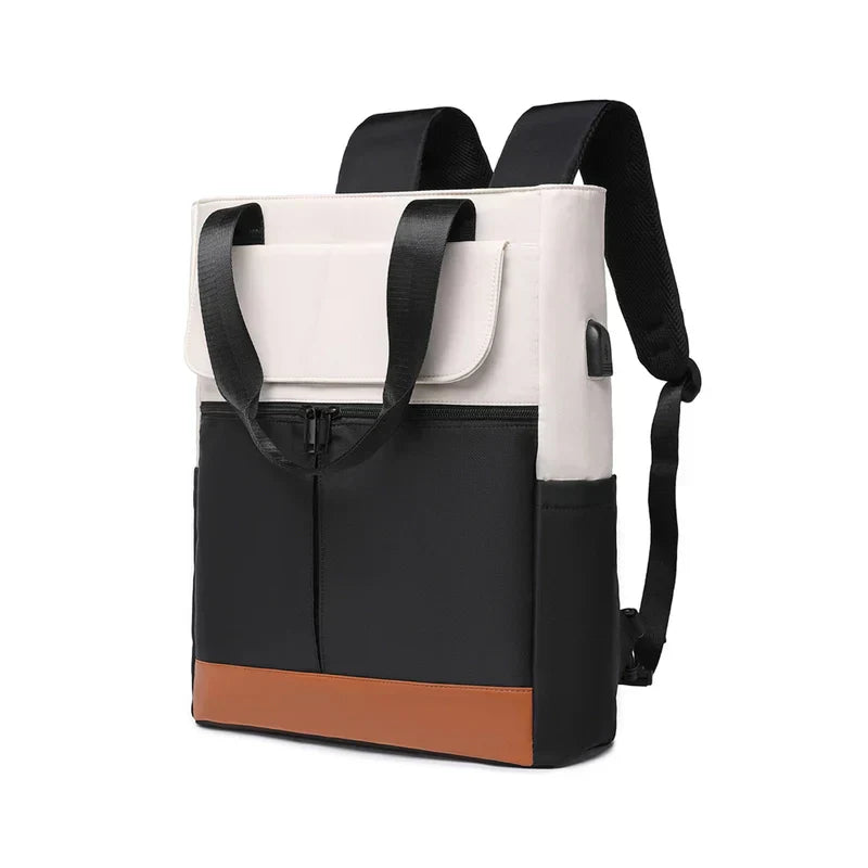 Carll | Modern Travel backpack with laptop compartment and USB port-Elly Rose