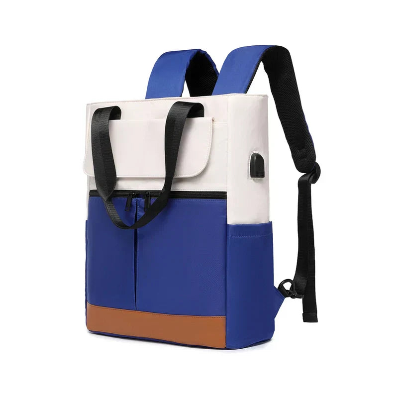 Carll | Modern Travel backpack with laptop compartment and USB port-Elly Rose