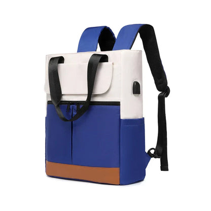 Carll | Modern Travel backpack with laptop compartment and USB port-Elly Rose