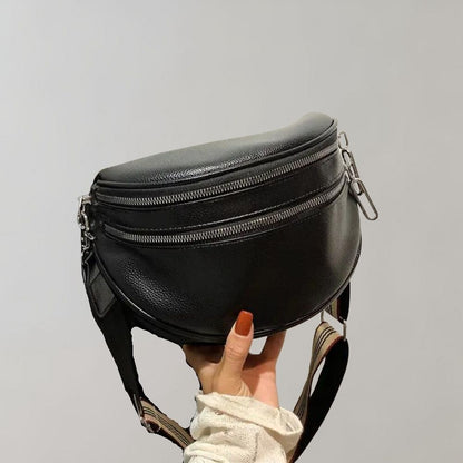 Shoulder bag with double zipper - Aravella-Elly Rose