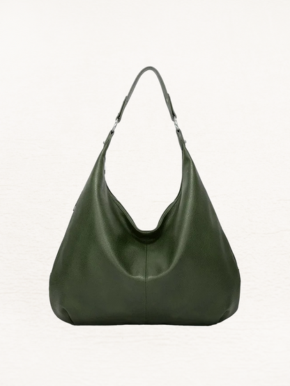 Carmen Soft Leather Shoulder Bag | Handbag | Design Shopper | Hobo Bag-Elly Rose