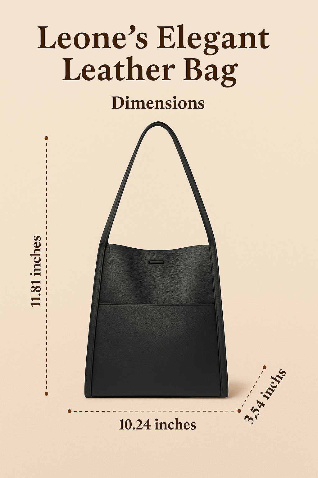 Leone's Elegant Leather Bag