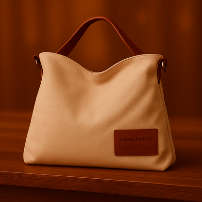 Billie's Bag | Simple canvas shoulder bag