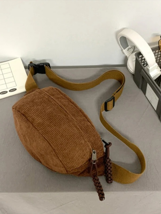 Colet | Corduroy fanny pack and shoulder bag-Elly Rose