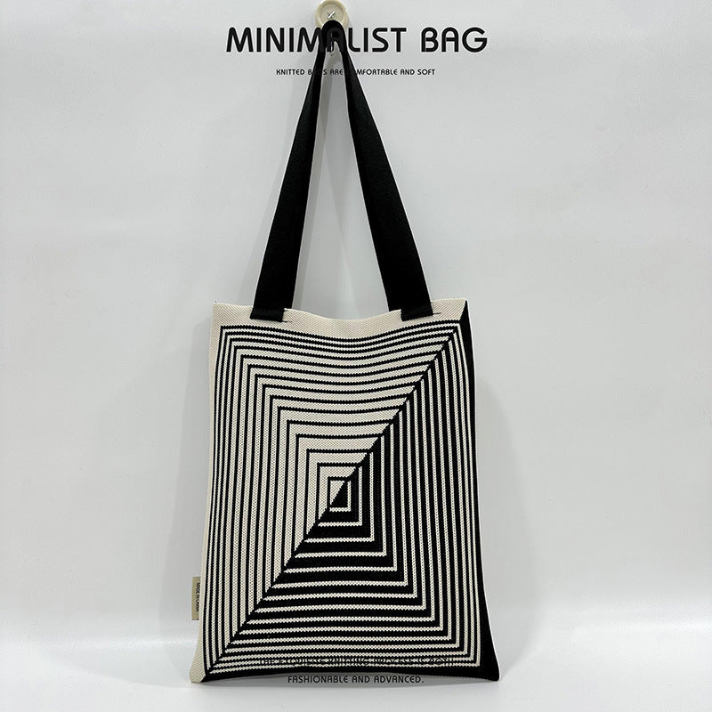 Grand Knit Tote Bag - Design-Elly Rose