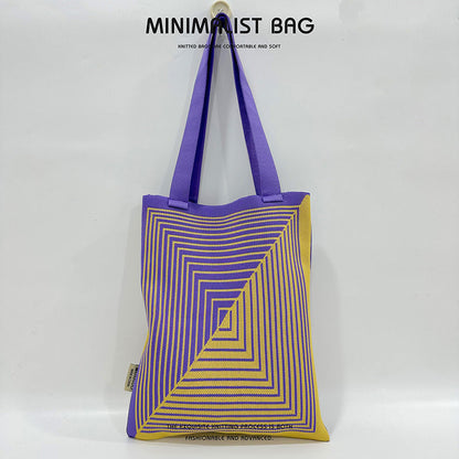 Grand Knit Tote Bag - Design-Elly Rose