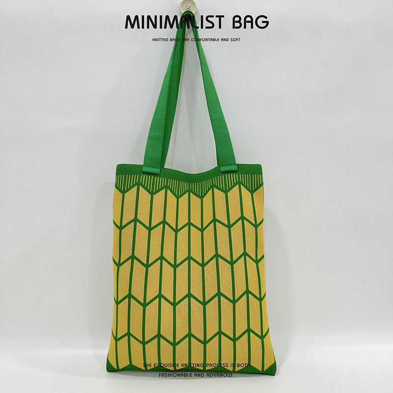 Grand Knit Tote Bag - Pattern-Elly Rose
