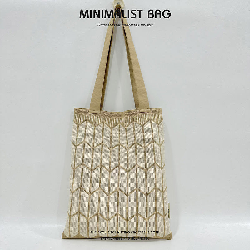 Grand Knit Tote Bag - Pattern-Elly Rose