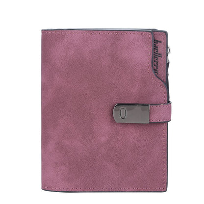 Compact wallet with magnetic loop | Practical and trendy-Elly Rose