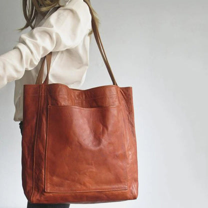 Dagmar - Elegant leather handbag-Elly Rose