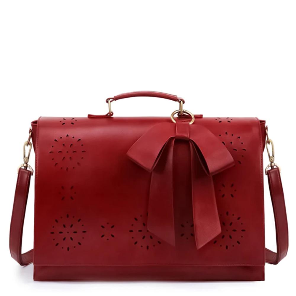 Grace’s Elegant Bow-Tie Satchel-Elly Rose