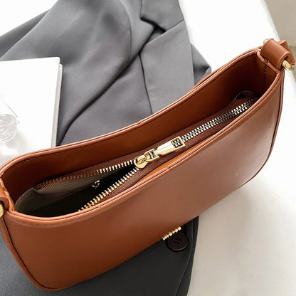 Trendy shoulder bag in vegetable leather-Elly Rose