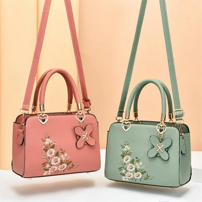 Flora Crossbody Bag - With beautiful embroidery-Elly Rose