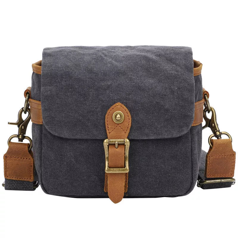 CanvasCaddy - Vintage canvas bag for DSLR camera-Elly Rose